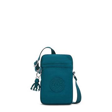 Kipling Tally Crossbody Mobil Táska Türkiz | HU 1364SG